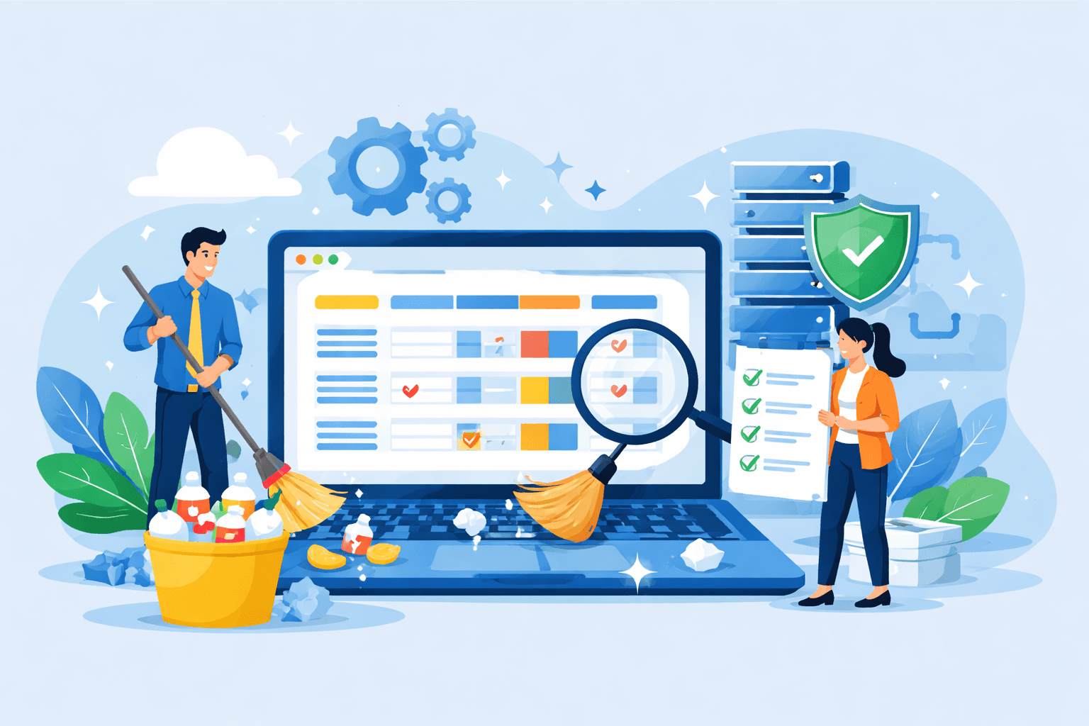 Data cleaning trong dự án ERP: làm sạch dữ liệu trước hay sau?