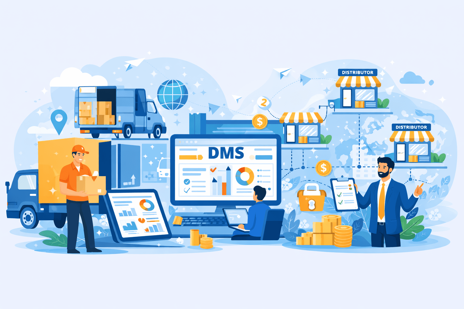 DMS là gì? Vì sao phân phối cần hệ thống quản lý kênh chuẩn hóa